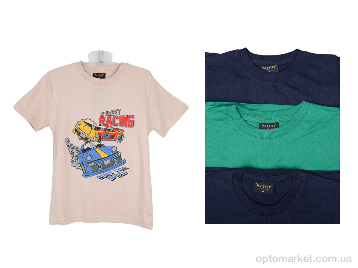 Купить Футболка дитячі 19360-1 mix Stoper мікс, фото 1