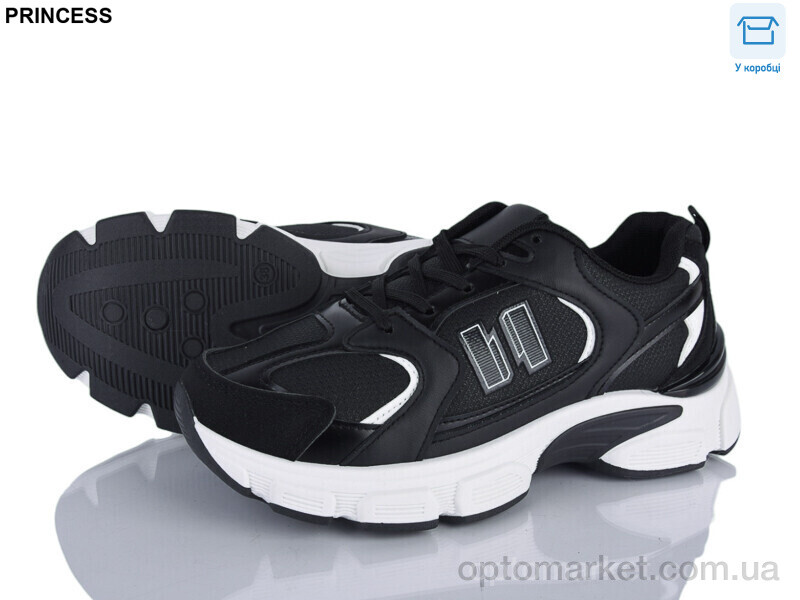 Купить Кросівки жіночі 195-5 Princess чорний, фото 1