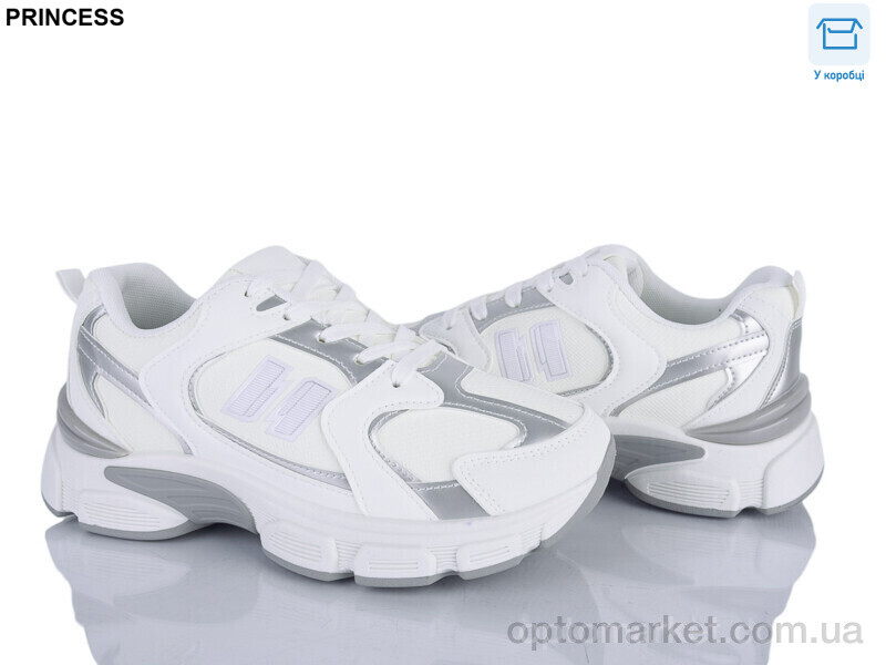 Купить Кросівки жіночі 195-6 Princess білий, фото 1