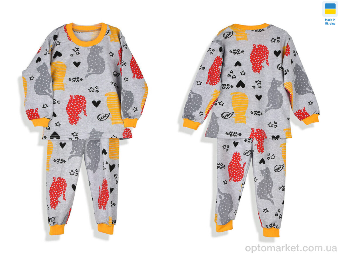 Купить Пижама дитячі 195282 сірий Kir15 сірий, фото 3