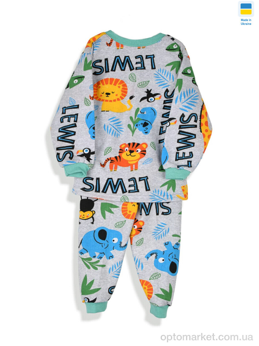 Купить Пижама дитячі 195284 сірий Kir15 сірий, фото 2
