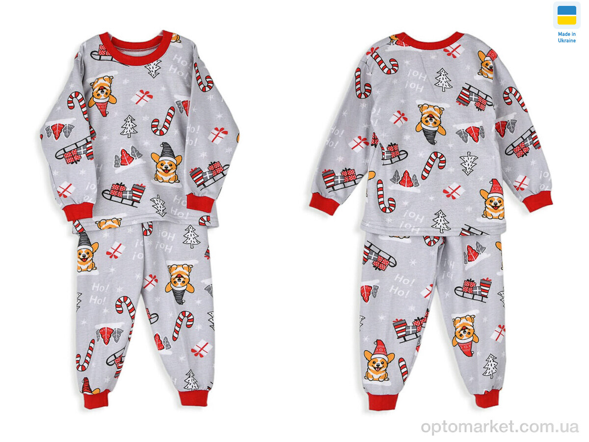 Купить Пижама дитячі 195287 grey Kir15 сірий, фото 3