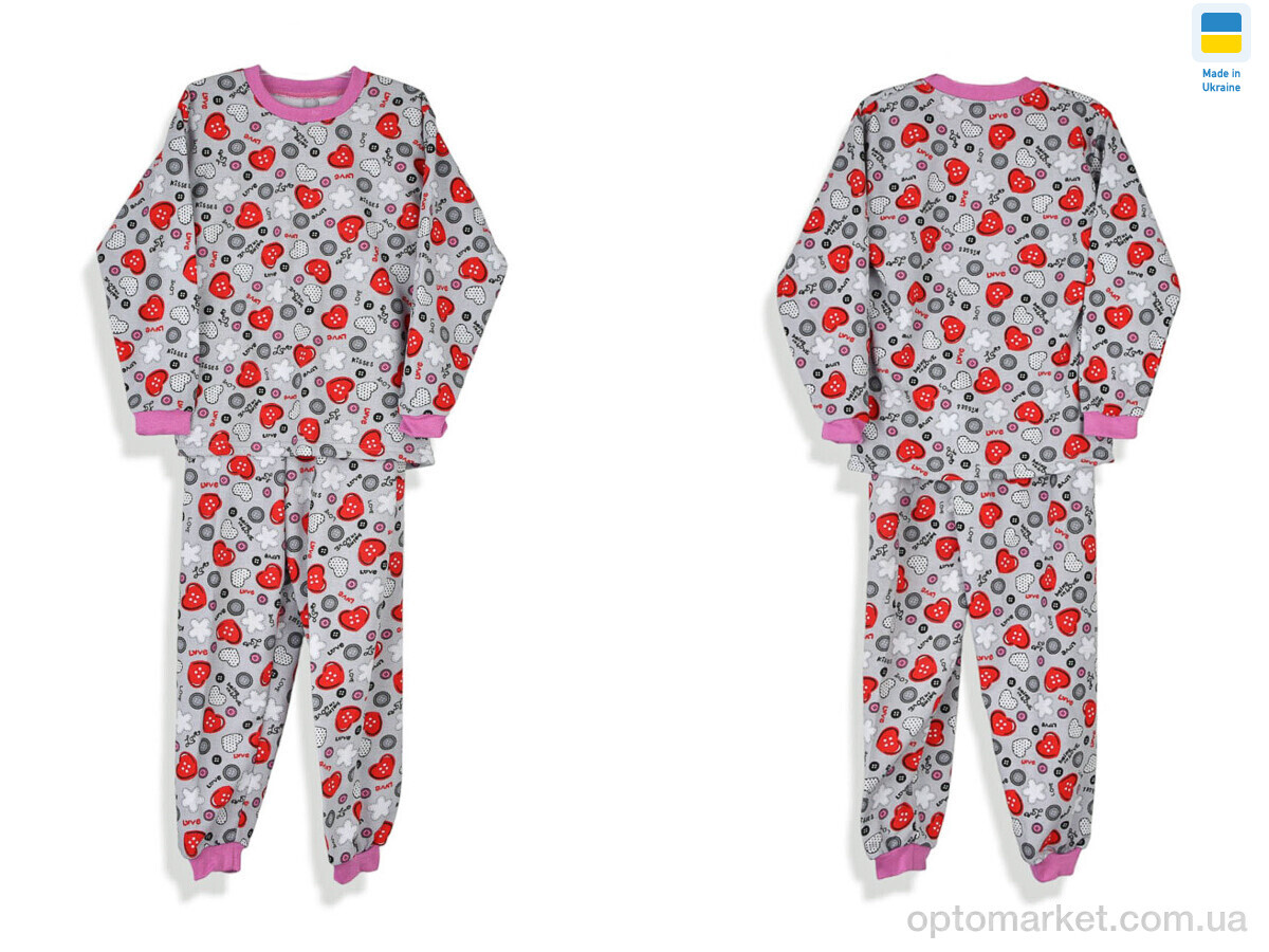 Купить Пижама дитячі 195363 сірий Kir15 сірий, фото 3