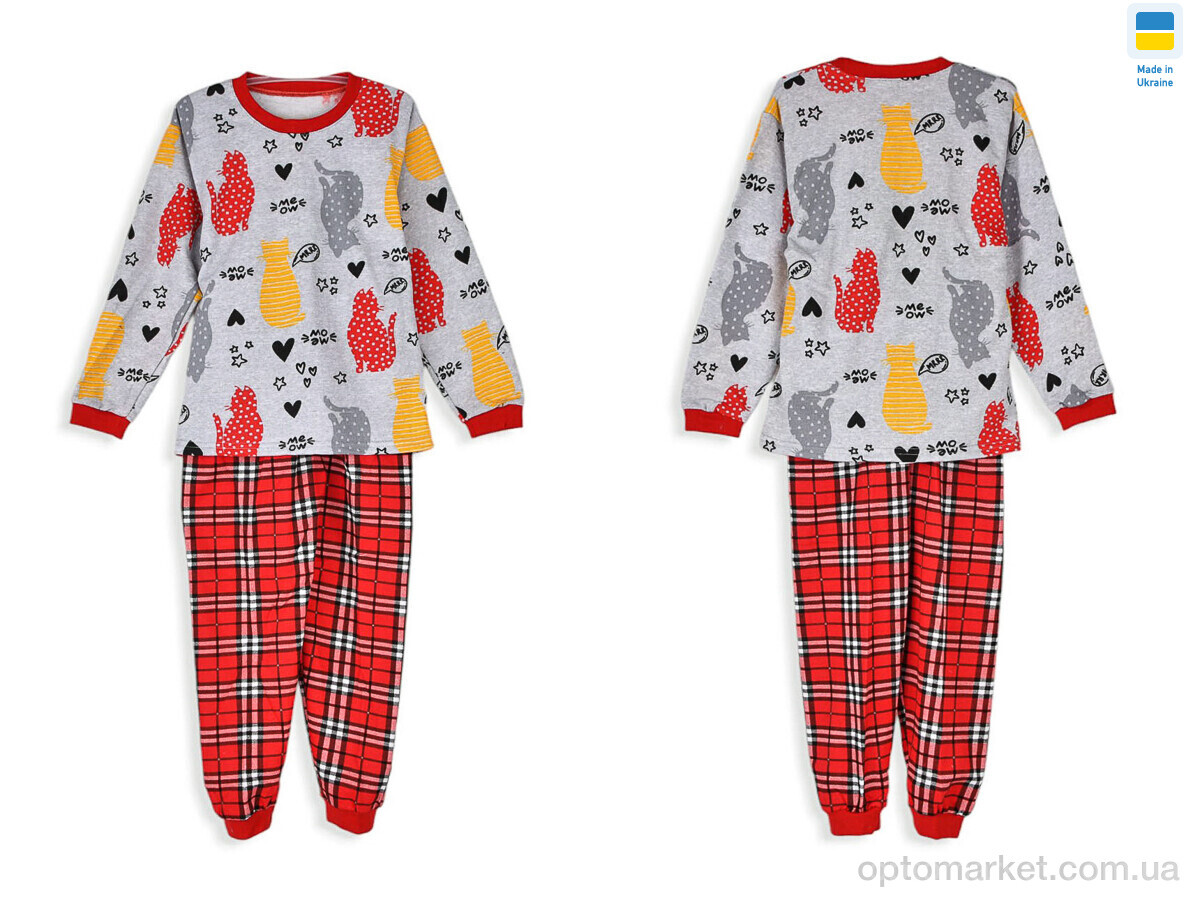 Купить Пижама дитячі 195365 grey Kir15 сірий, фото 3