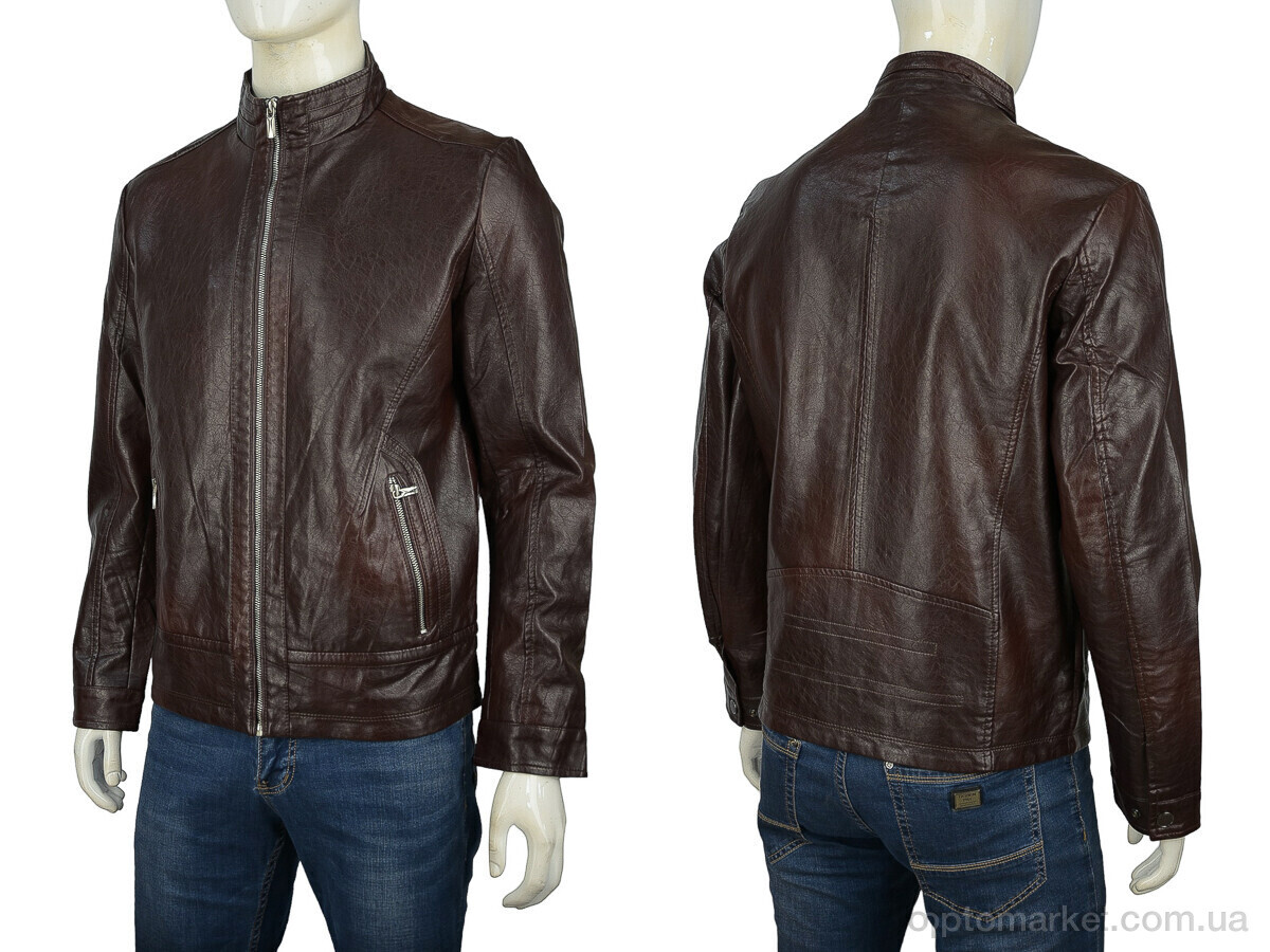 Купить Куртка чоловічі 1958 (08159) brown Dikaoq Unhao коричневий, фото 3
