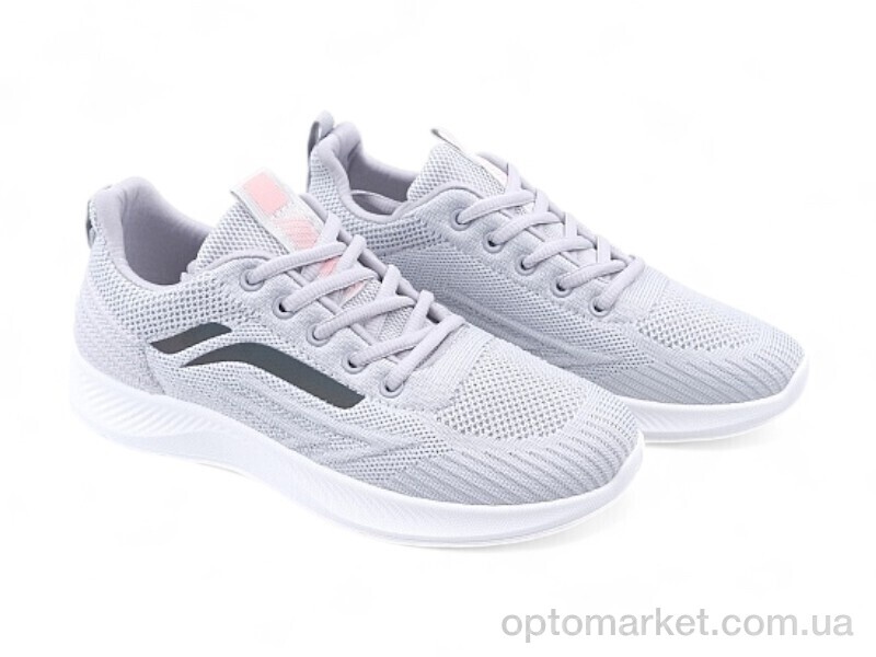 Купить Кросівки жіночі 196530 ALLSY сірий, фото 1