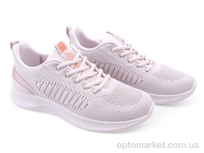 Купить Кросівки жіночі 196542 ALLSY рожевий, фото 1