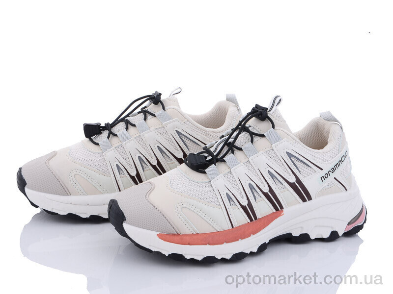 Купить Кросівки жіночі 197-148 beige-pink Violeta only one бежевий, фото 1