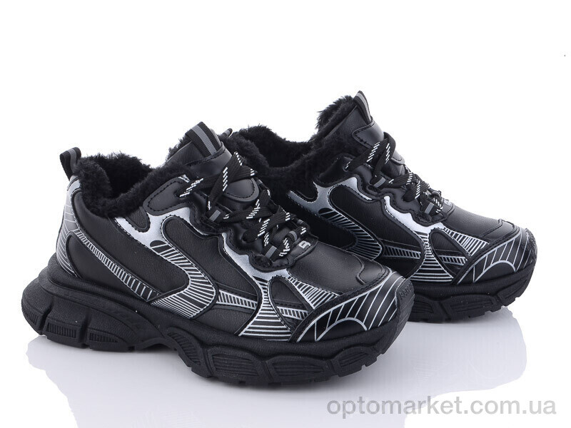 Купить Кросівки жіночі 197-155 black Violeta чорний, фото 1