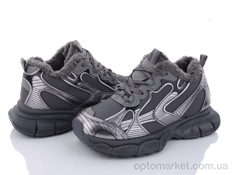 Купить Кросівки жіночі 197-155 d.grey Violeta сірий, фото 1