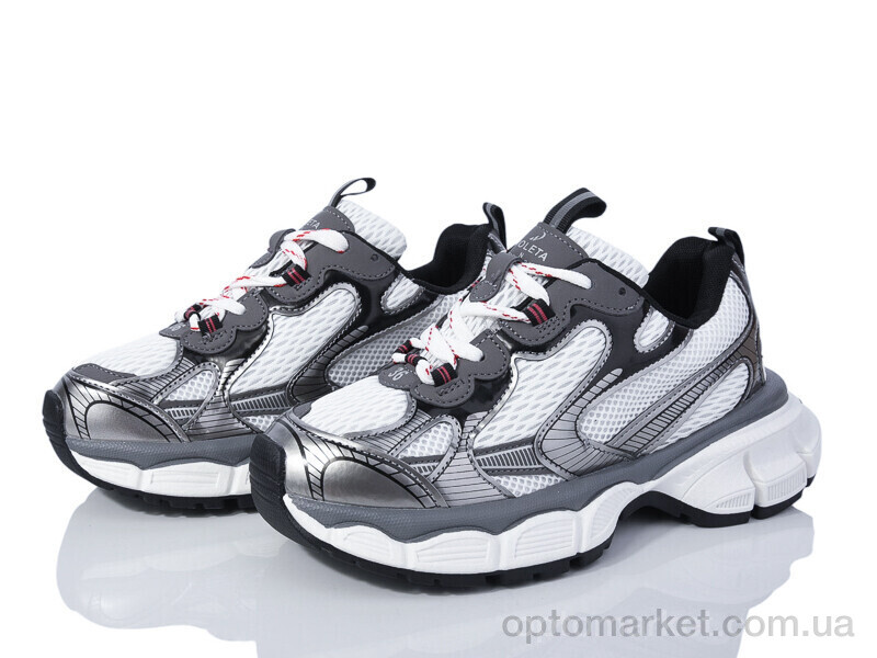 Купить Кросівки жіночі 197-173 grey-white Violeta сірий, фото 1