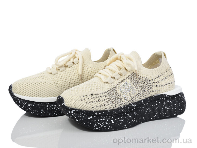 Купить Кросівки жіночі 197-180 beige Violeta бежевий, фото 1