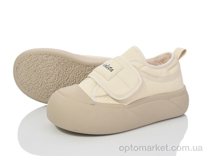 Купить Кросівки жіночі 197-196 beige Violeta only one бежевий, фото 1