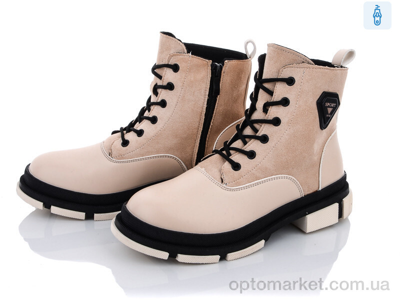 Купить Черевики жіночі 197-28 beige Violeta only one бежевий, фото 1