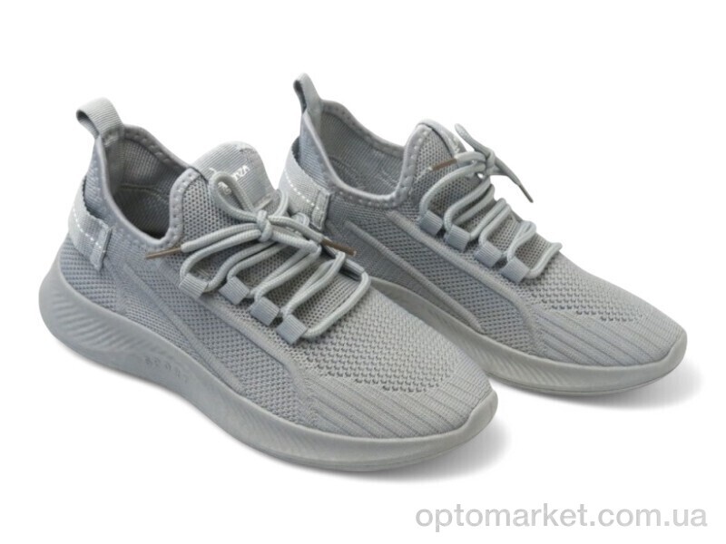 Купить Кросівки жіночі 197467 ALLSY сірий, фото 1