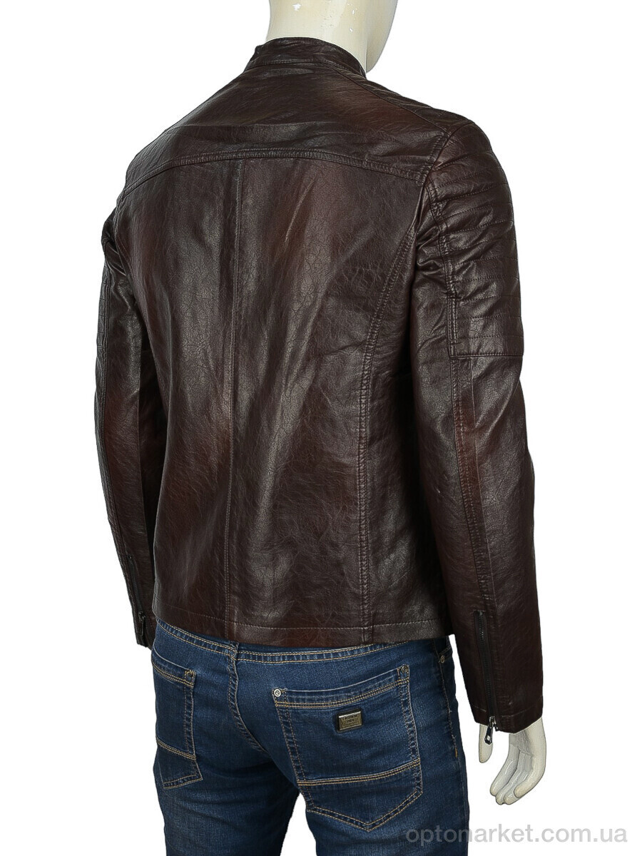 Купить Куртка чоловічі 1976 (08157) brown Dikaoq Unhao коричневий, фото 2