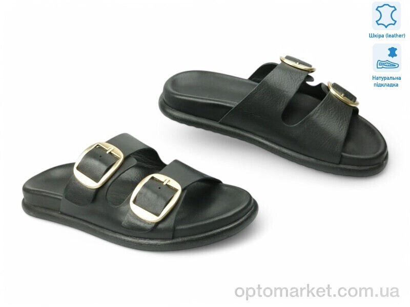 Купить Шльопанці жіночі 197765 Lonza чорний, фото 1