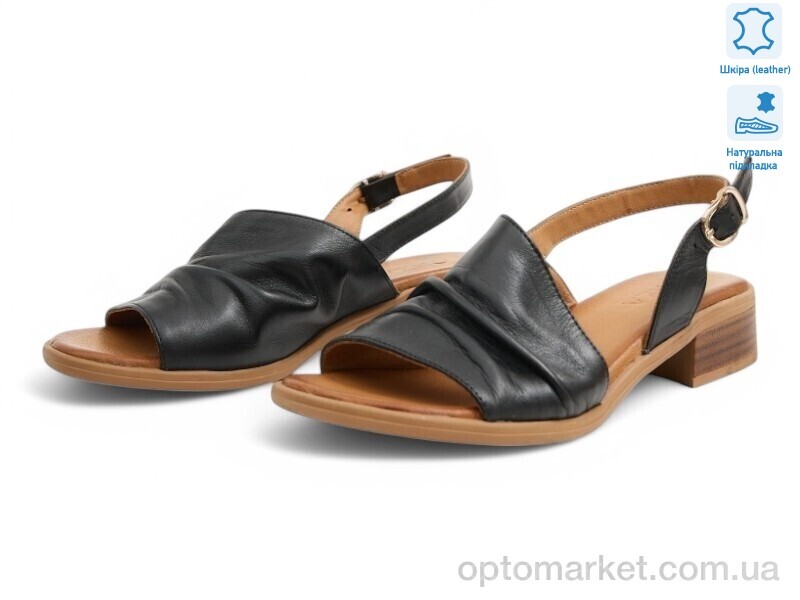 Купить Босоніжки жіночі 198097 Anna Lucci чорний, фото 1