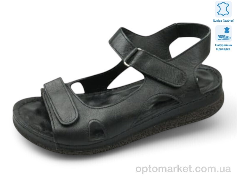 Купить Босоніжки жіночі 198102 Anna Lucci чорний, фото 1