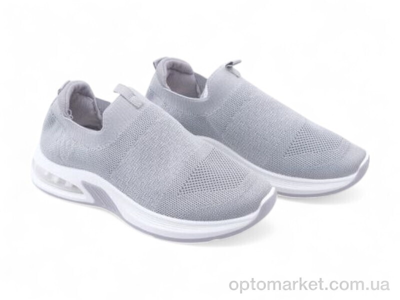 Купить Кросівки жіночі 198218 ALLSY сірий, фото 1