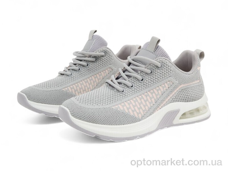 Купить Кросівки жіночі 198223 ALLSY сірий, фото 1