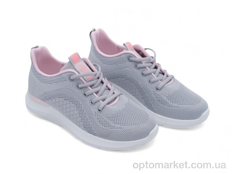 Купить Кросівки жіночі 198264 ALLSY сірий, фото 1