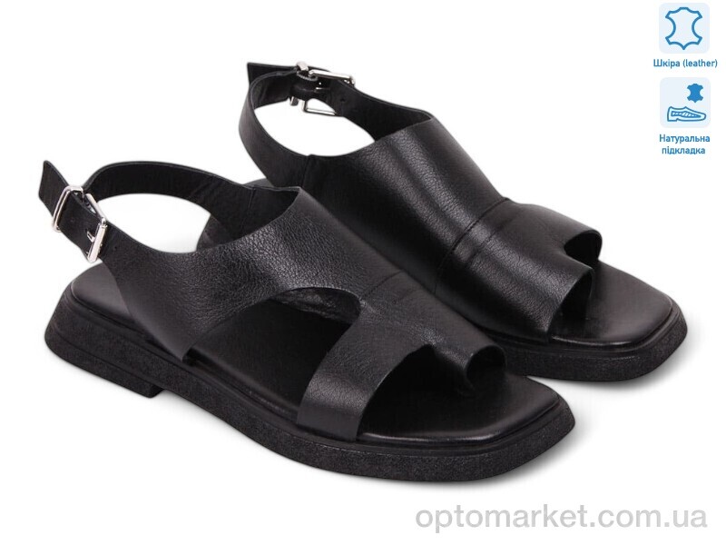 Купить Босоніжки жіночі 198477 Anna Lucci чорний, фото 1