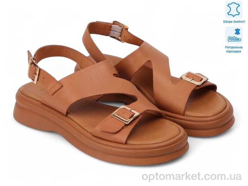 Купить Босоніжки жіночі 198624 Anna Lucci коричневий, фото 1