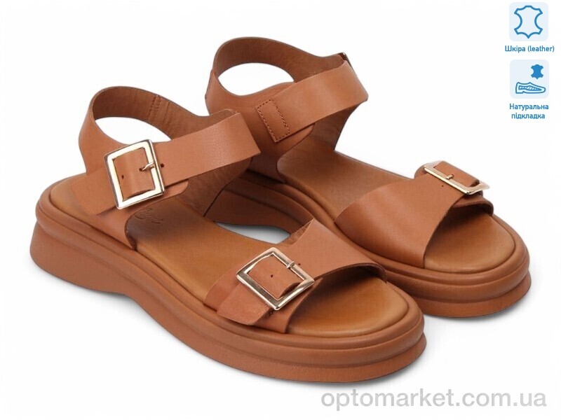 Купить Босоніжки жіночі 198625 Anna Lucci коричневий, фото 1