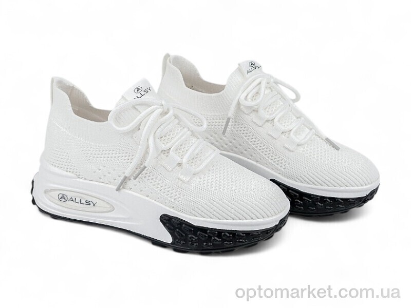 Купить Кросівки жіночі 199424 ALLSY білий, фото 1