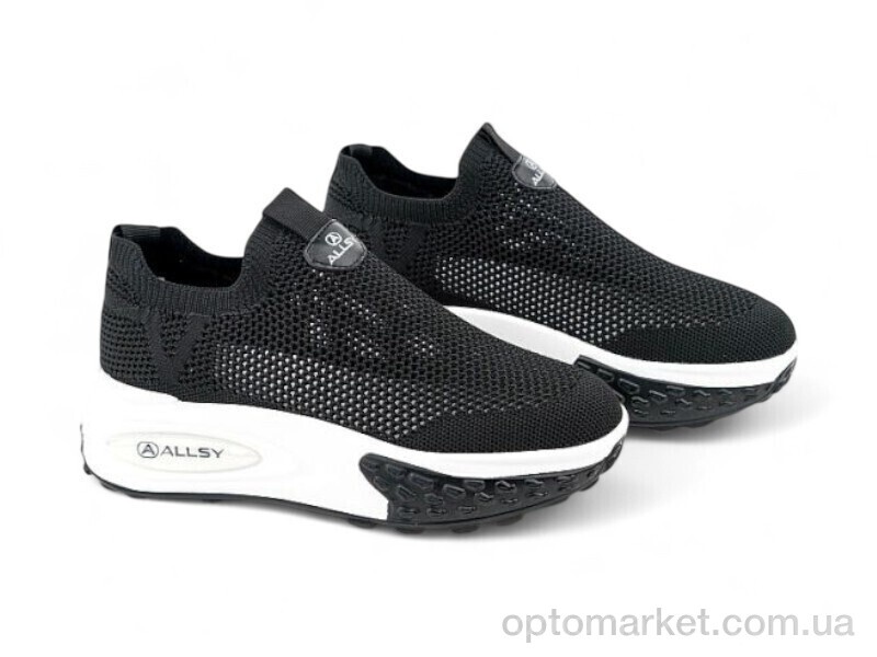 Купить Кросівки жіночі 199436 ALLSY чорний, фото 1