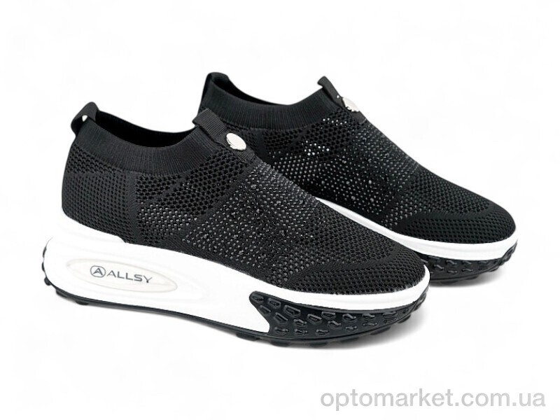 Купить Кросівки жіночі 199494 ALLSY чорний, фото 1