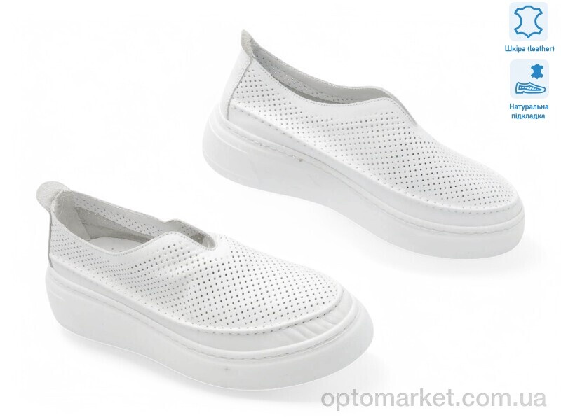 Купить Сліпони жіночі 199532 Anna Lucci білий, фото 1