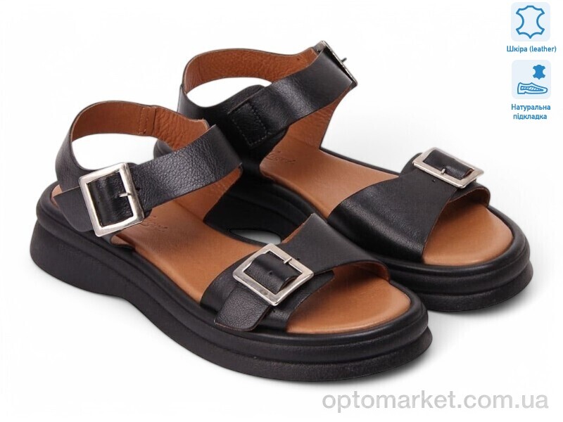 Купить Босоніжки жіночі 199868 Anna Lucci чорний, фото 1