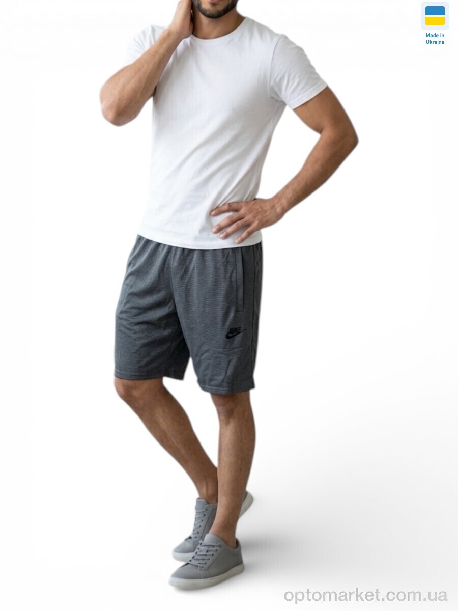 Купить Шорти чоловічі 1NI сірий N.ke сірий, фото 2
