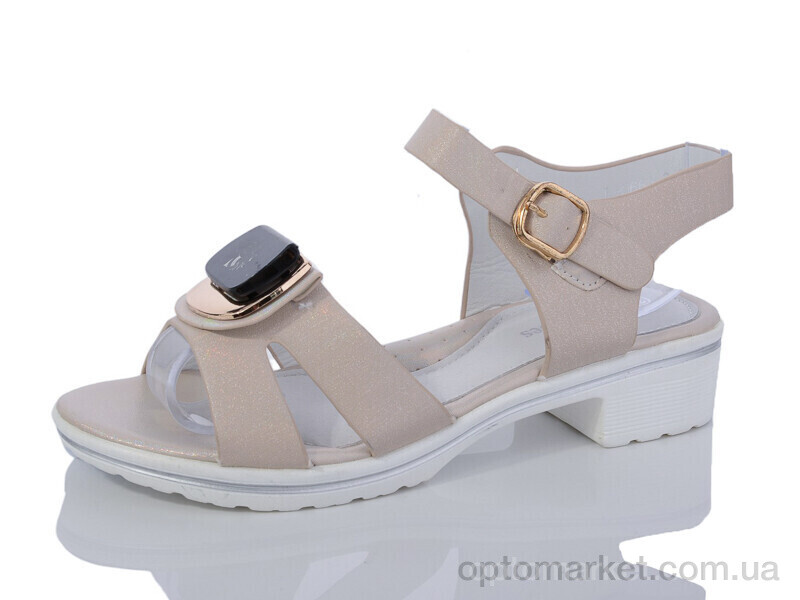 Купить Босоніжки дитячі 2-2660 Lilin shoes бежевий, фото 1