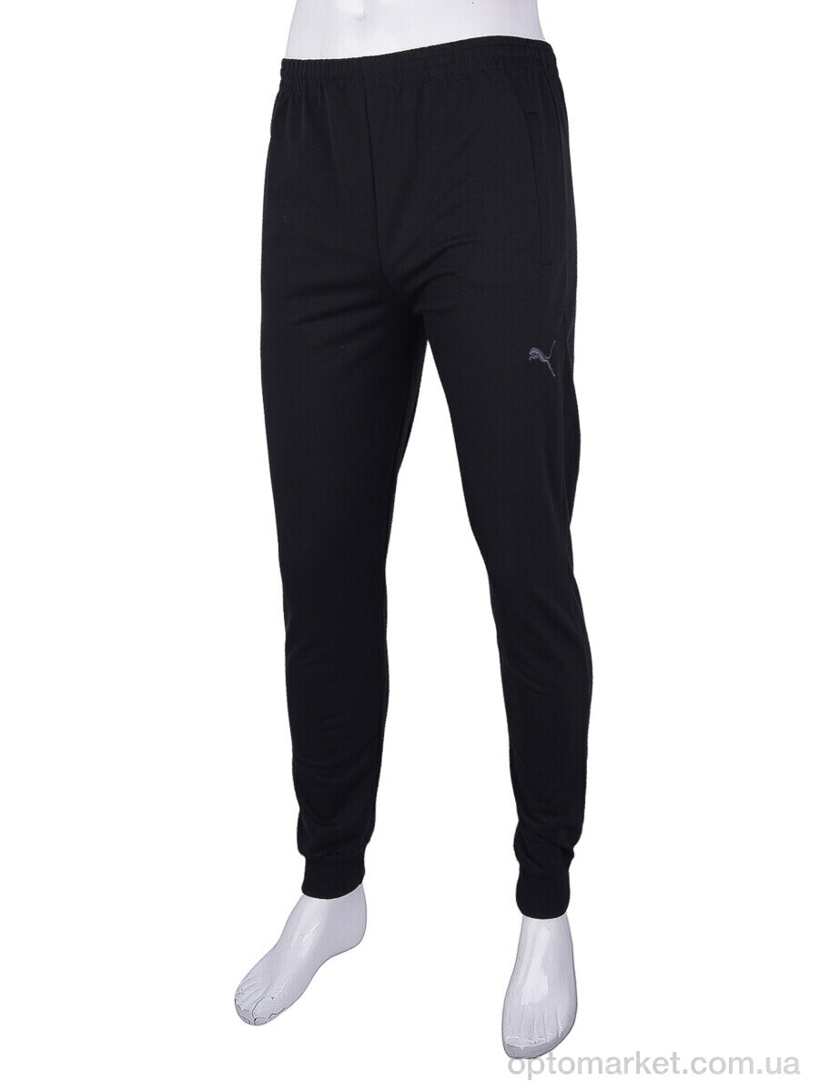 Купить Спортивні штаны чоловічі 2 black P.ma чорний, фото 2