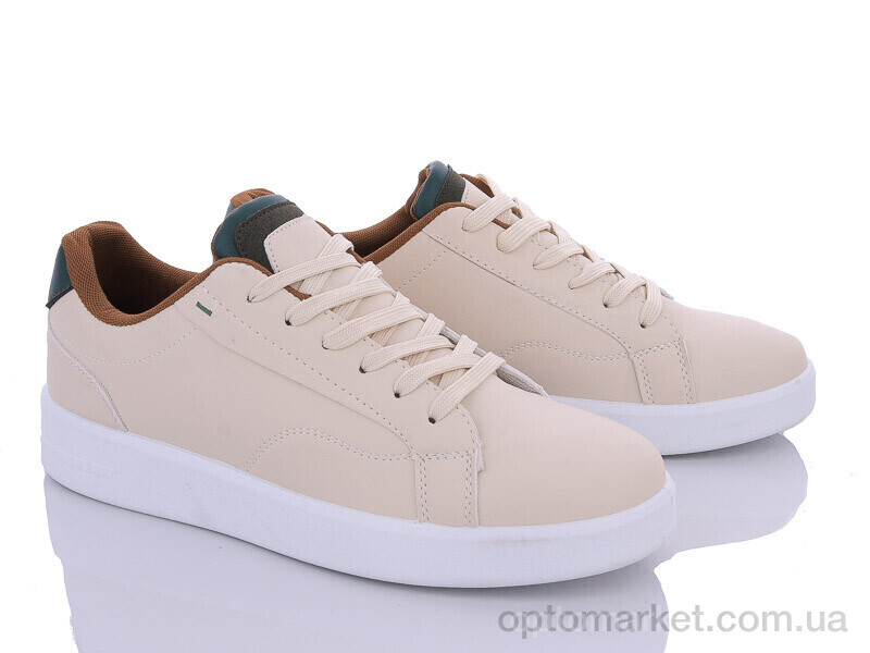 Купить Кросівки чоловічі 20-1000-2 beige-green Wonex бежевий, фото 1