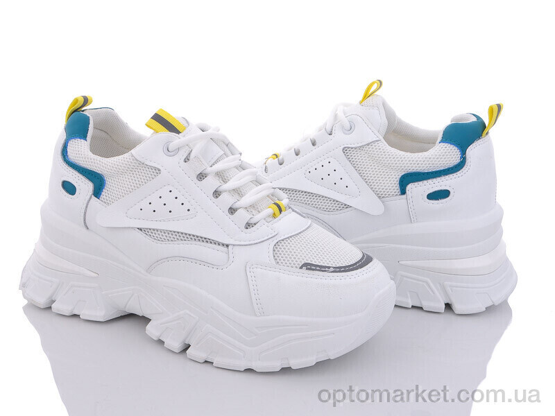 Купить Кросівки жіночі 20-1001-3 white-blue Violeta only one білий, фото 1