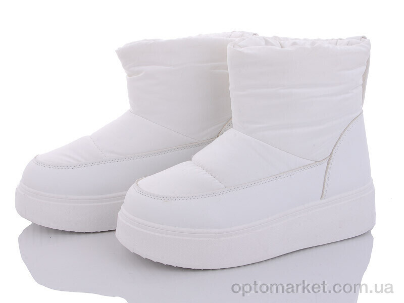 Купить Дутики жіночі 20-1006-2 white Violeta only one білий, фото 1