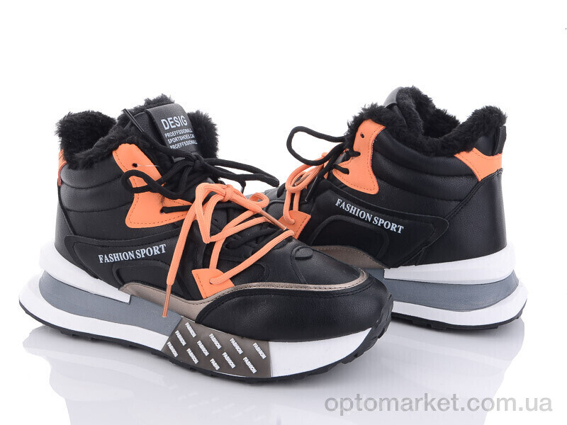 Купить Черевики жіночі 20-1020-1 black Violeta only one чорний, фото 1