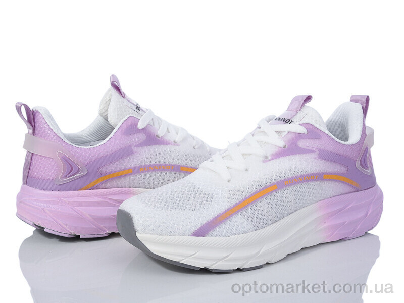 Купить Кросівки жіночі 20-1028 white-purple Violeta фіолетовий, фото 1