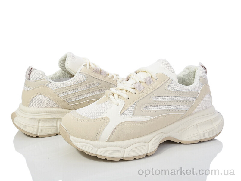 Купить Кросівки жіночі 20-1036 beige Violeta бежевий, фото 1