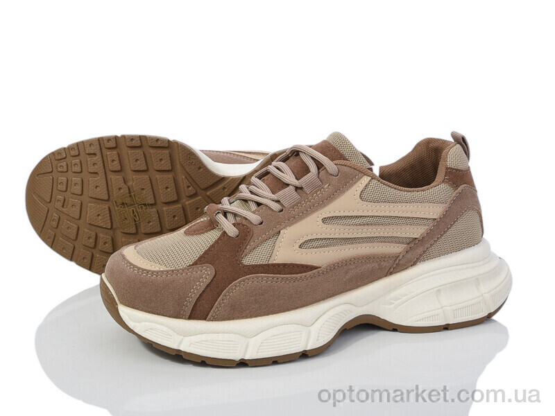 Купить Кросівки жіночі 20-1036 brown Violeta коричневий, фото 1