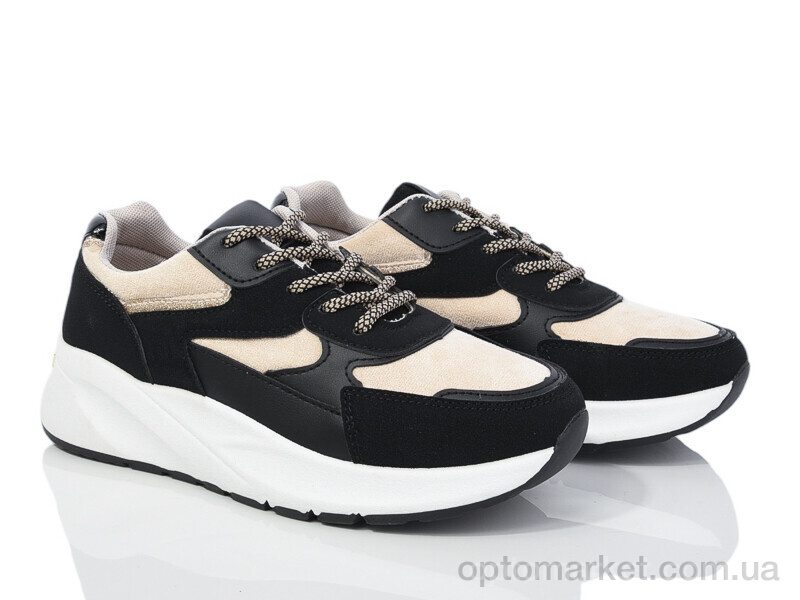 Купить Кросівки жіночі 20-1044-1 black Violeta бежевий, фото 1