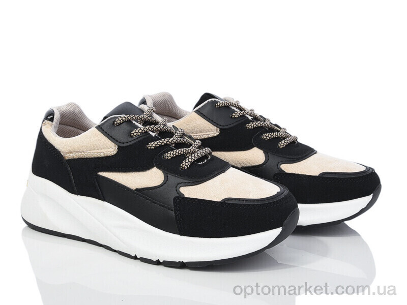 Купить Кросівки жіночі 20-1044-1 black Violeta бежевий, фото 1