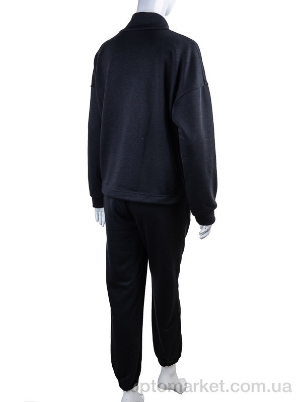 Купить Спортивний костюм жіночі 20-11 чорний Di.Va чорний, фото 2