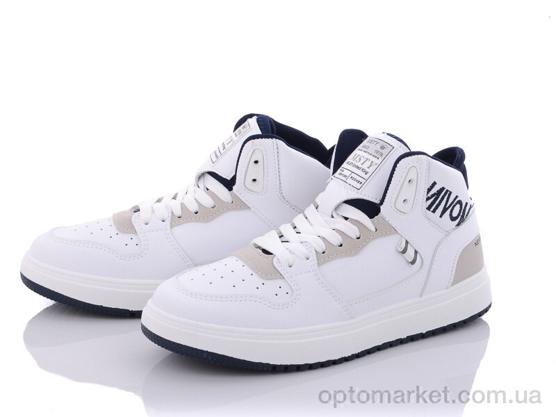 Купить Кросівки жіночі 20-887-1 white-blue Violeta only one білий, фото 1