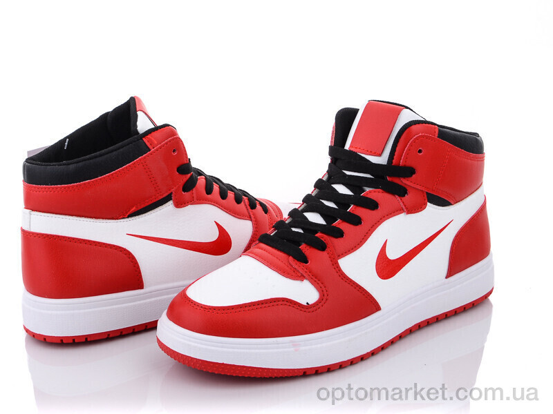 Купить Кросівки чоловічі 20-895-2 white-red Wonex червоний, фото 2