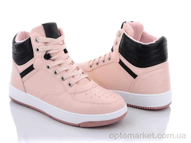 Купить Кросівки жіночі 20-913-4 pink-black Violeta only one рожевий, фото 1